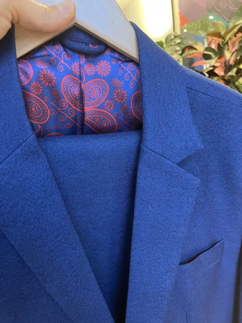 Consultation & Fit — G.Armani Suit